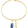 Bracciale Rigido Amicizia Blu
