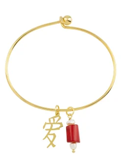 Bracciale Rigido Amore Rubino