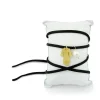Bracciale Tessuto Kimono Nero
