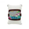 Bracciale Tessuto Kimono Marrone
