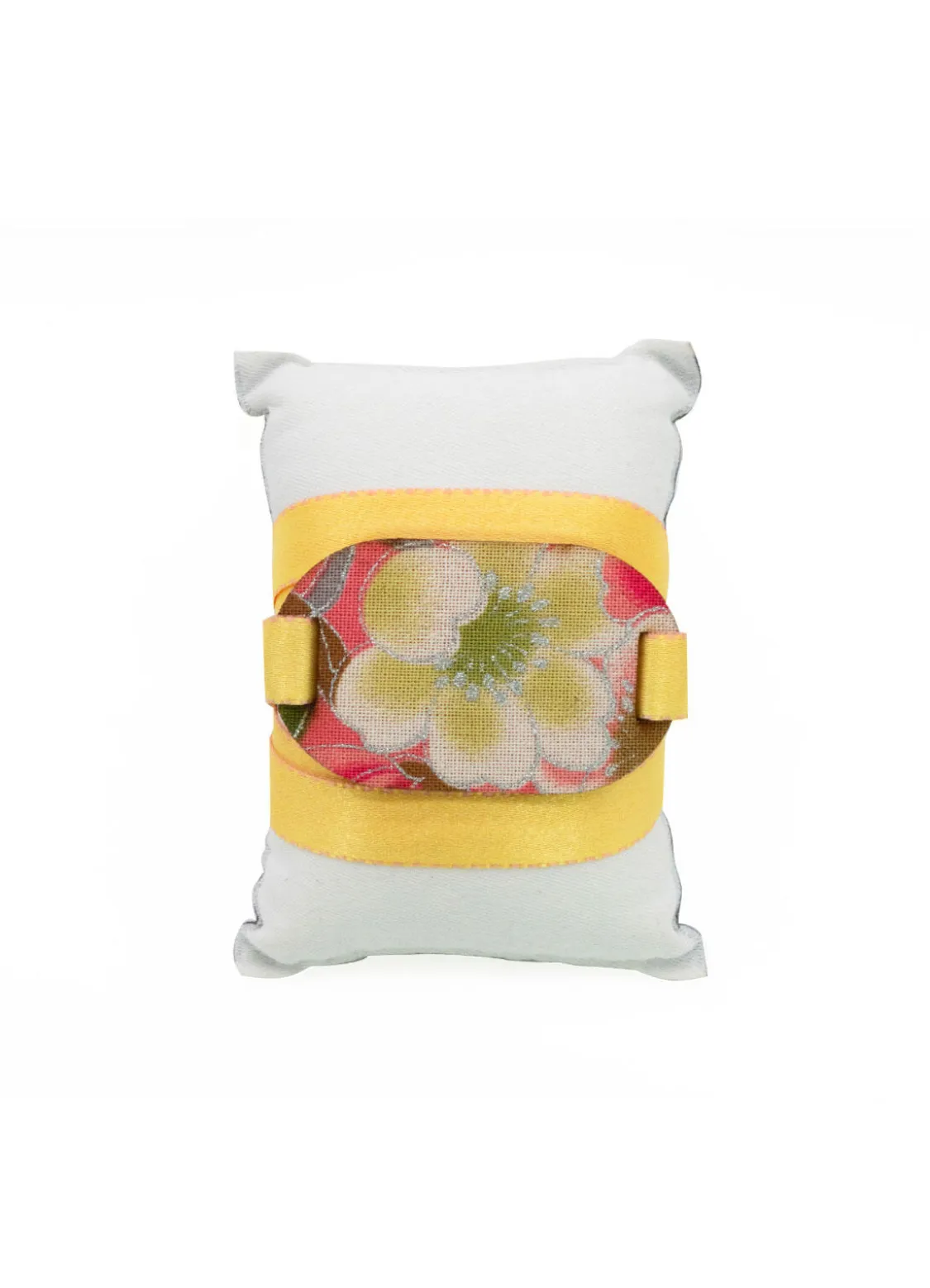 Bracciale Tessuto Kimono Giallo