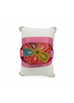 Bracciale Tessuto Kimono Rosa
