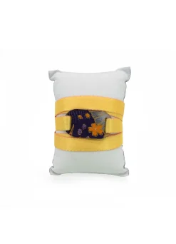 Bracciale Tessuto Kimono Piccolo Giallo