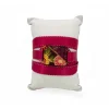 Bracciale Tessuto Kimono Piccolo Fucsia