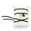 Bracciale Tessuto Pagoda Nero