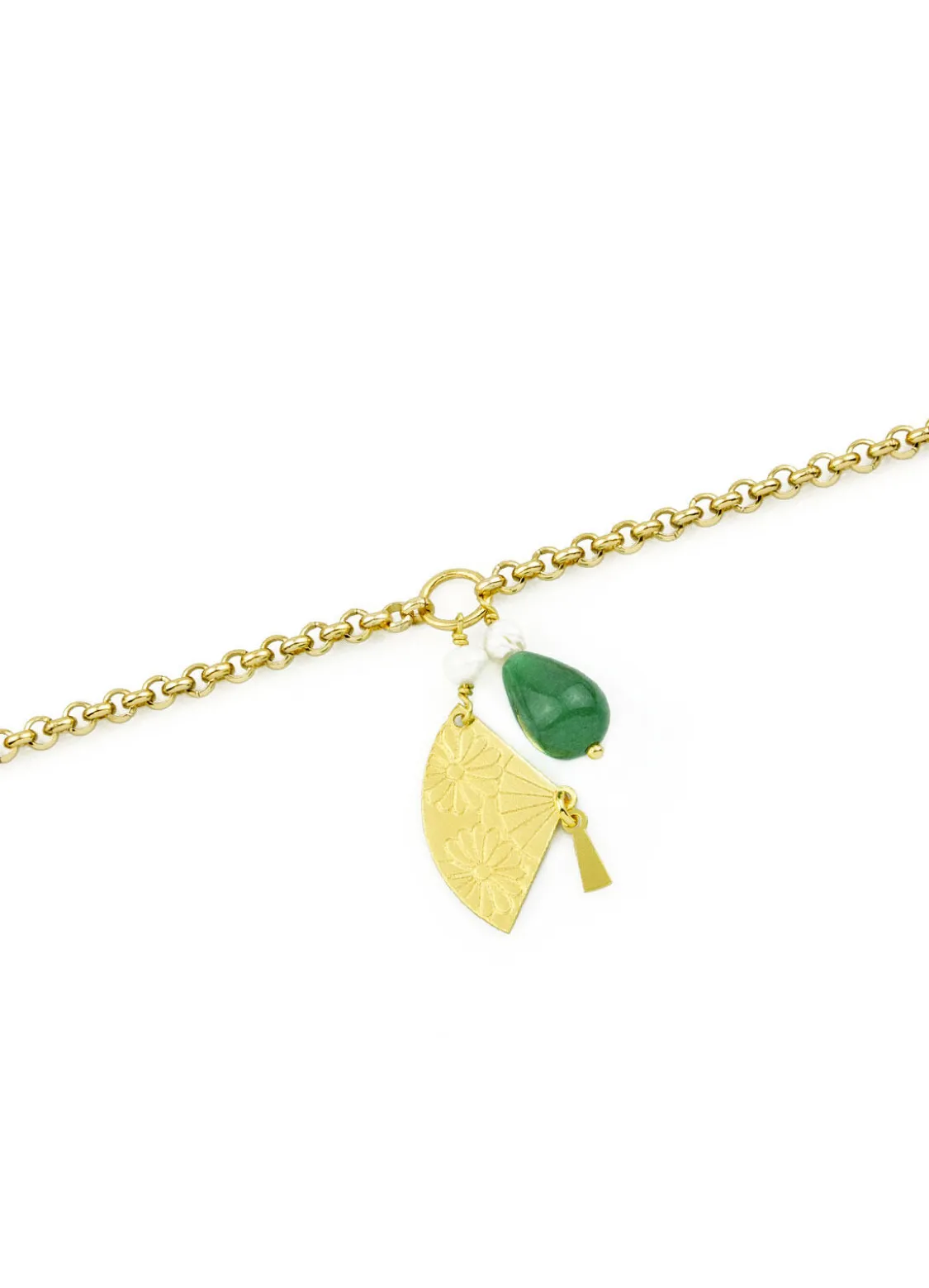 Bracciale Ventaglio Verde