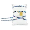 Bracciale/collana Tessuto Fiori Torii Perla