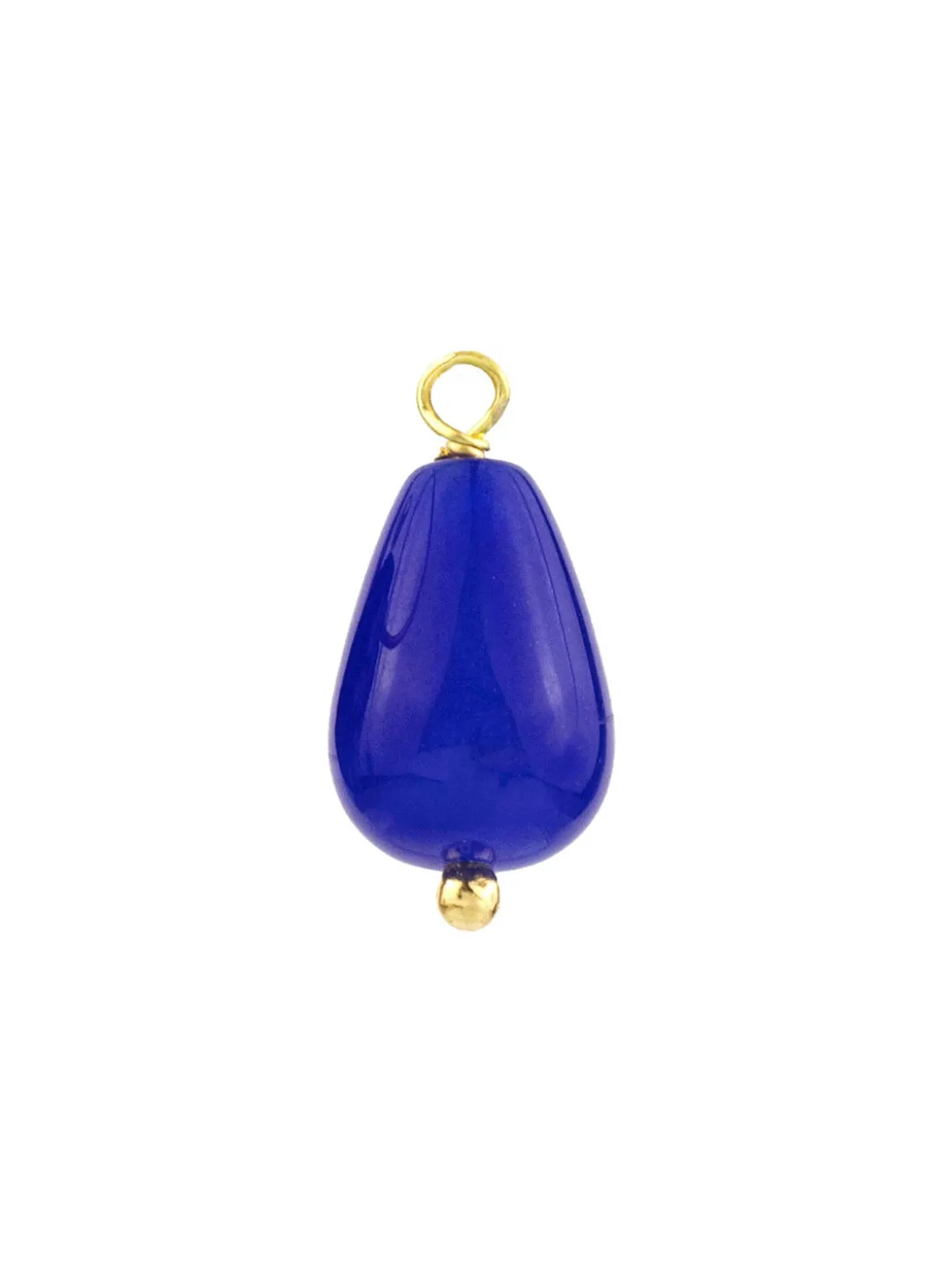 Charm Goccia Piccola Blu