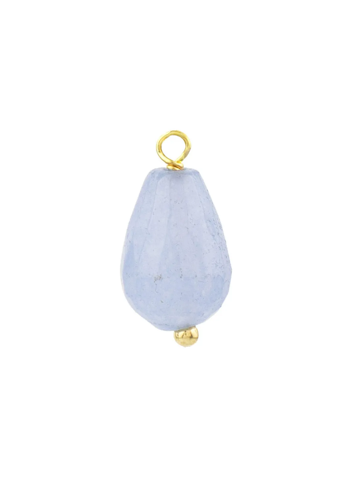 Charm Goccia Piccola Celeste
