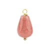 Charm Goccia Piccola Rosa Sfumato