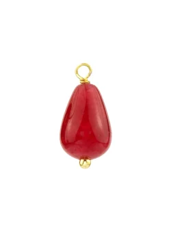 Charm Goccia Piccola Rubino