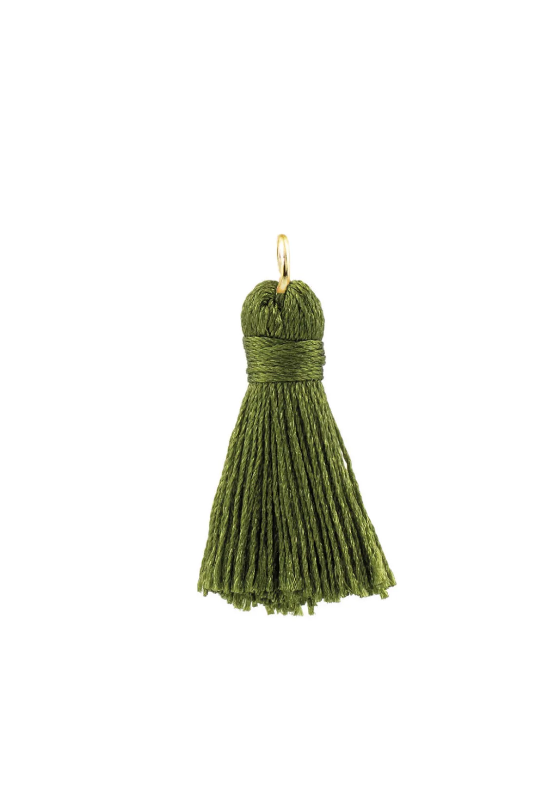Charm Nappa Piccola Verde Oliva