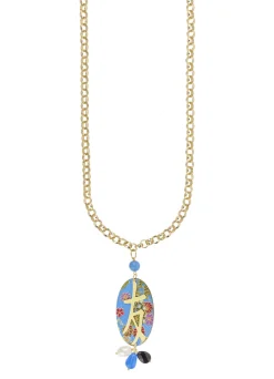 Collana Amicizia Azzurro