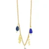 Collana Amicizia Elementi Blu