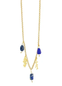 Collana Amicizia Elementi Blu