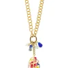 Collana Doppia Amicizia Blu