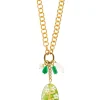 Collana Doppia Amicizia Verde