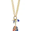 Collana Doppia Amore Blu