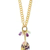 Collana Doppia Amore Viola