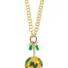 Collana Doppia Carpe Verde