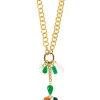 Collana Doppia Kimono Verde