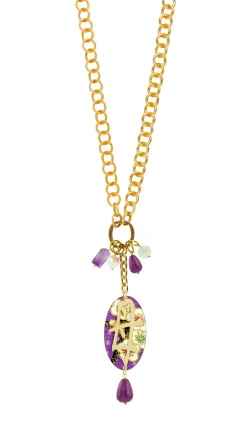 Collana Doppia Mamma Viola
