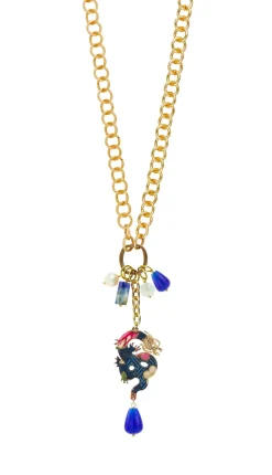 Collana Doppia Mito Blu