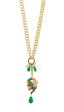 Collana Doppia Mito Verde