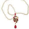 Collana Drago Rubino