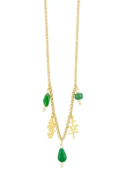 Collana Fortuna Elementi Verde