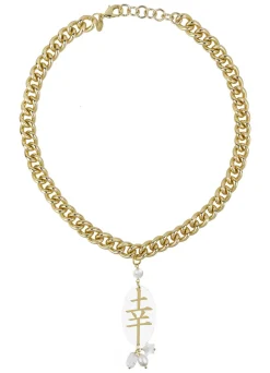 Collana Fortuna Plexi Perla