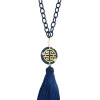 Collana Fu Nappa Blu