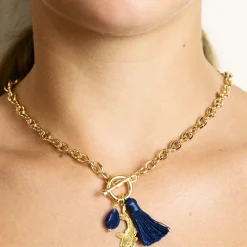 Collana Girocollo Koi Blu