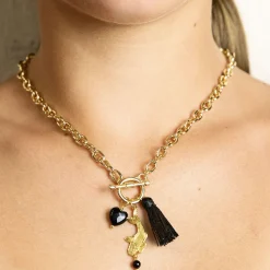 Collana Girocollo Koi Nero