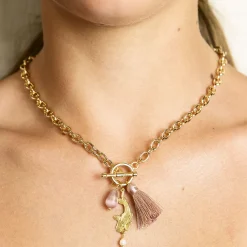 Collana Girocollo Koi Rosa