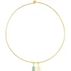 Collana Girocollo Rigida Fortuna Verde