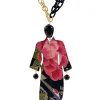 Collana Kimono Maxi Nero