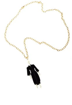 Collana Kimono Plexi Nero