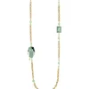 Collana Kimono Plexi Verde Giada