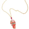 Collana Kimono Rubino