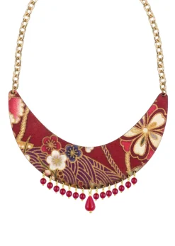 Collana Kimono Rubino