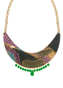 Collana Kimono Verde