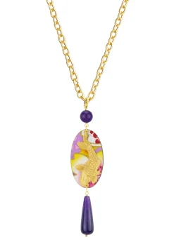 Collana Koi Viola