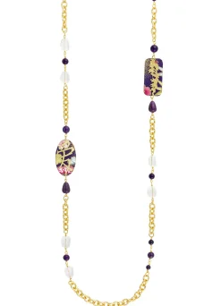 Collana Lebolina Amore Viola