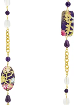 Collana Lebolina Amore Viola
