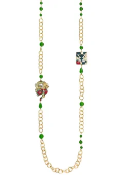 Collana Lebolina Drago Verde