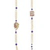 Collana Lebolina Drago Viola