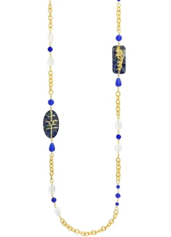 Collana Lebolina Fortuna Blu