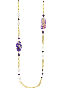 Collana Lebolina Fortuna Viola