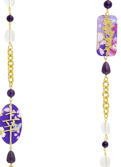 Collana Lebolina Fortuna Viola